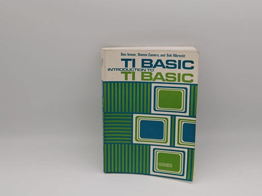 Texas Instruments Introduction to TI Basic Programming/Coding Guide Paperback