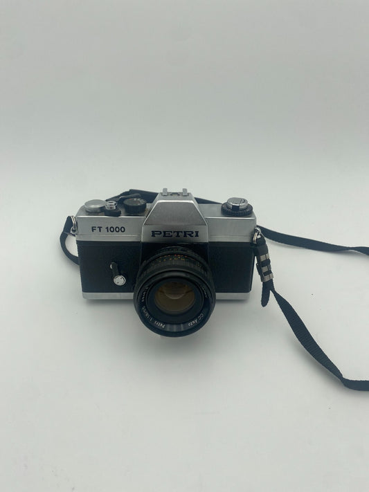 Petri FT SLR 35mm Film Camera FT W/ Lens