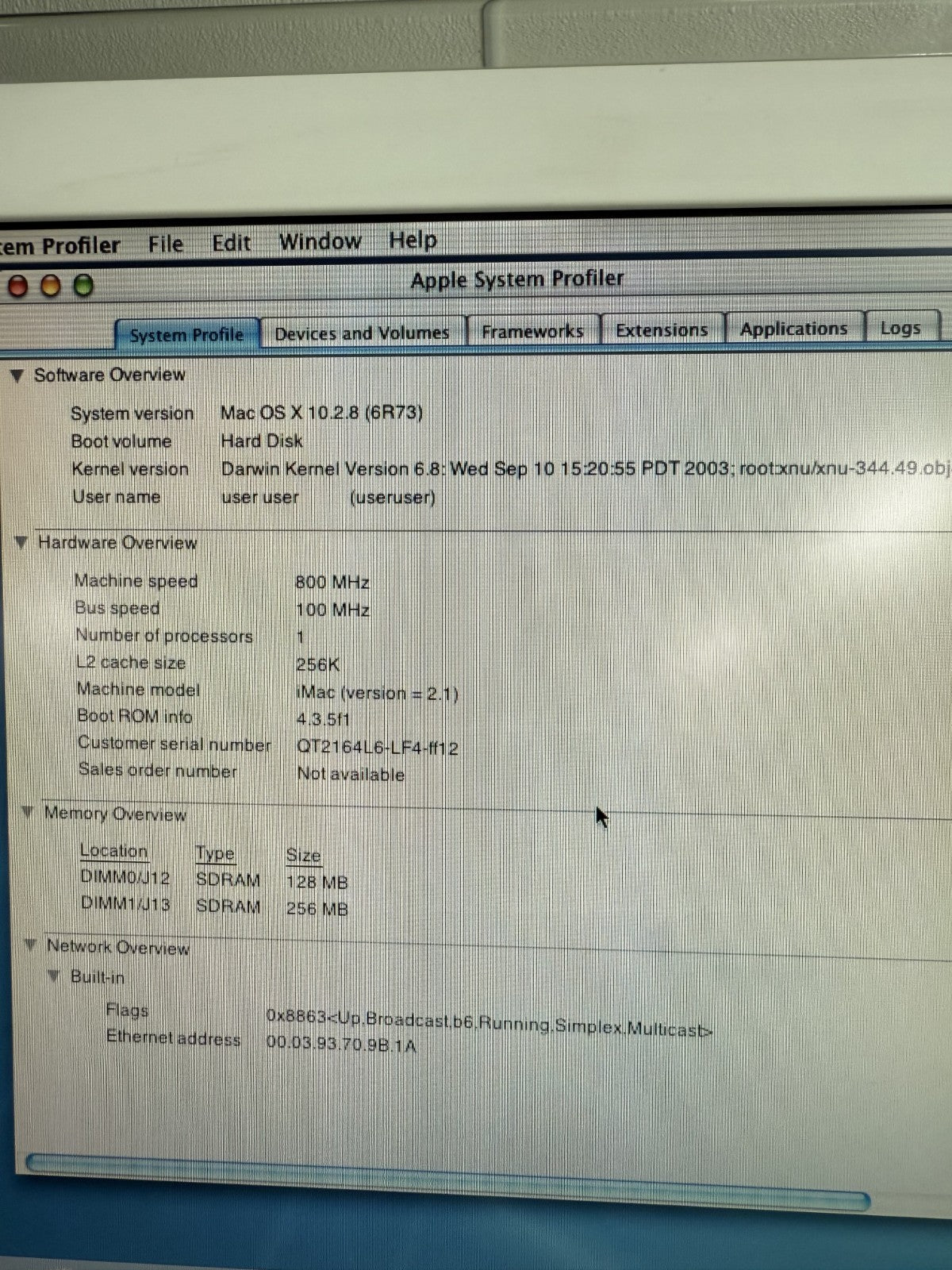 Apple iMac G4 15” Flowerpot – Clean, Boots to OS X – Mouse, Keyboard Incl