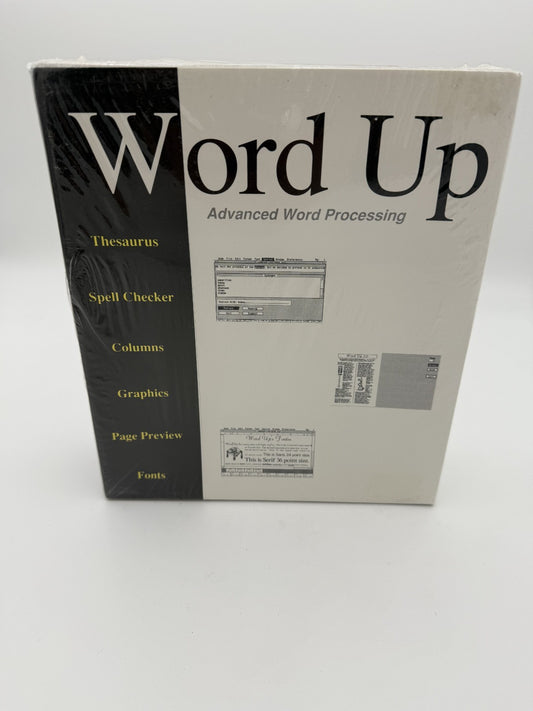 NEW Vintage WORD UP Advance Word Processing Software for Atari ST SEALED