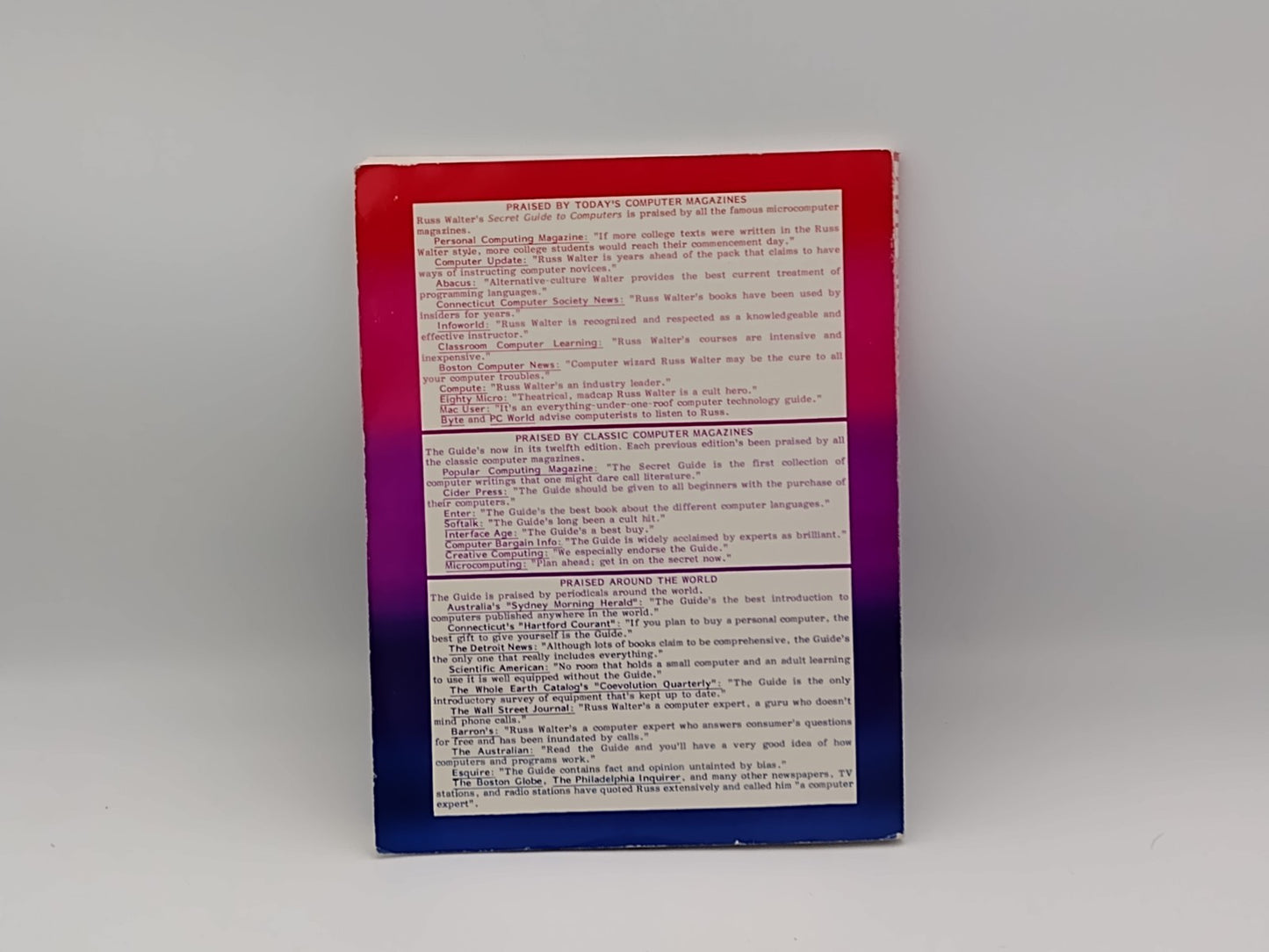 The Secret Guide to computers Vol. 3 Secret Chills 1987