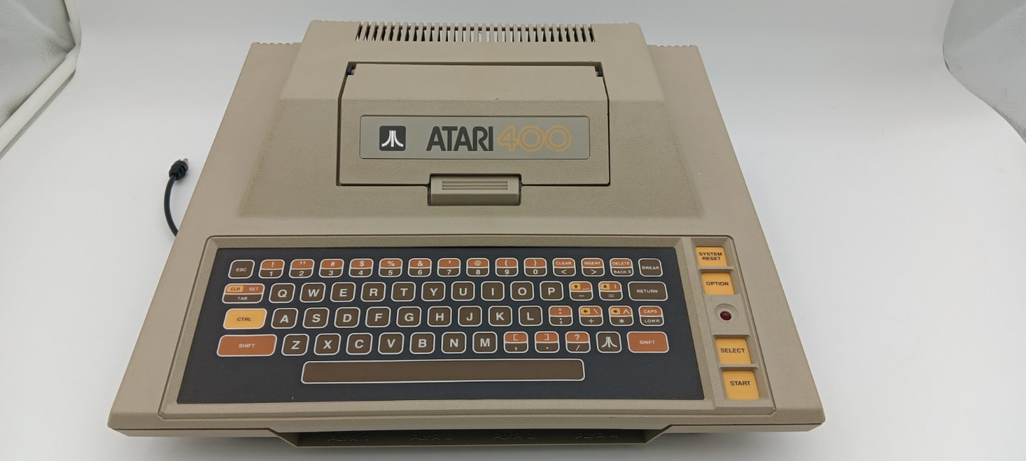 Atari 400 Bundle w/ BASIC Cartridge, Joysticks, Manuals, Tennis - Fully Tested