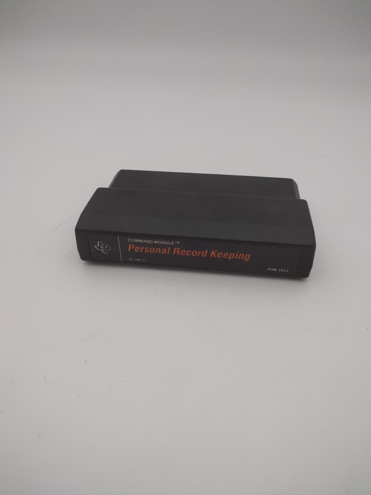 Personal Record Keeping Texas Instruments TI-99/4a Command Module Game Cartridge