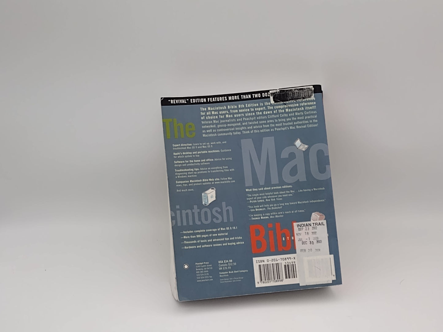 The Macintosh Bible, 8th Edition, by Marty Cortinas, Clifford Colby, et al.