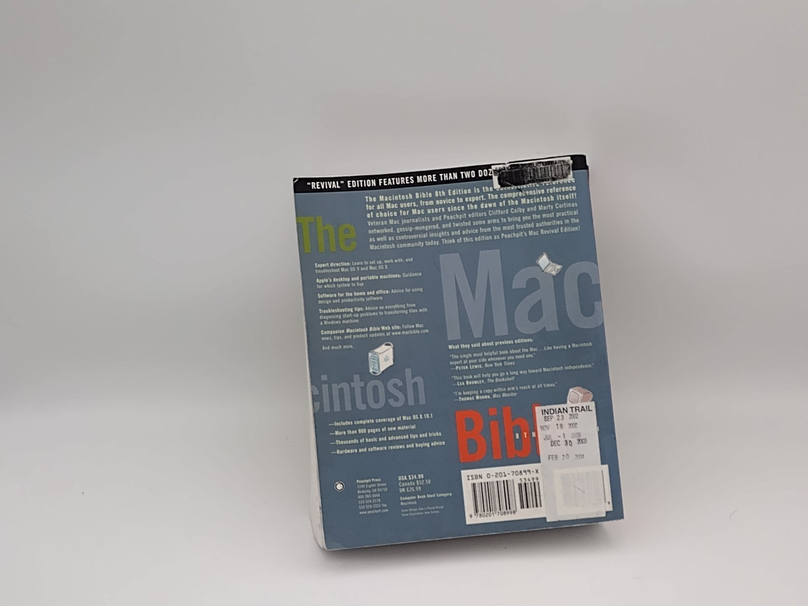 The Macintosh Bible, 8th Edition, by Marty Cortinas, Clifford Colby, et al.