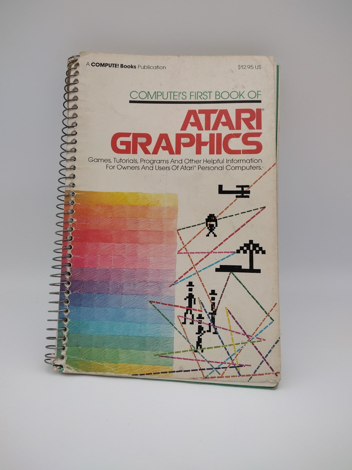 Compute! s First Book of Atari Graphics 1982 Spiral-Bound Paperback 1st