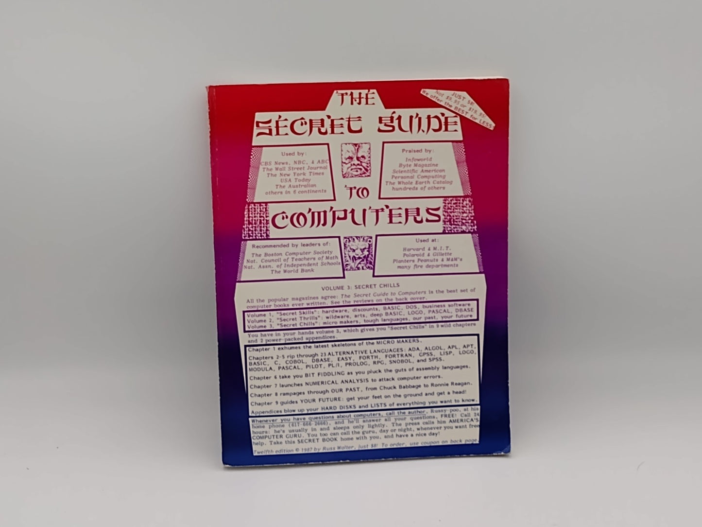 The Secret Guide to computers Vol. 3 Secret Chills 1987