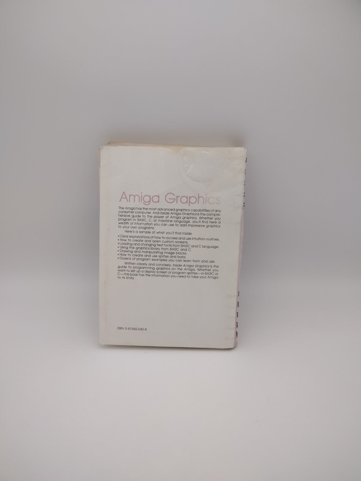 Inside Amiga Graphics - 1986 COMPUTE! Books